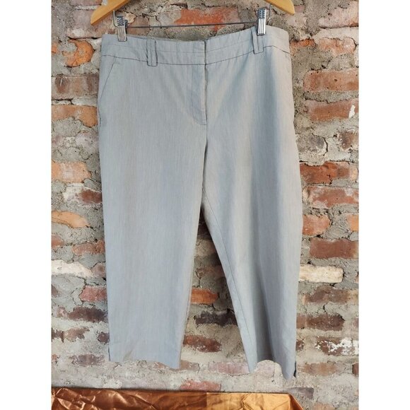 Counterparts Capris Womens Sz 16 Grey Comfortable AA - Picture 1 of 4